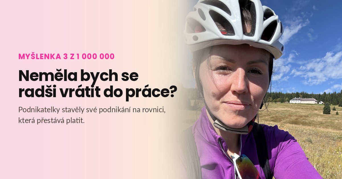Neměla bych se radši vrátit do práce?